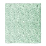 Safta Raccoglitore a 4 anelli da 35 mm - Copertine in PP Foam - Ricarica da 100 fogli - Chiusura elastica - Fessura per penna - Tasca interna - 270x40x320 mm - Colore Menta - immagine 2
