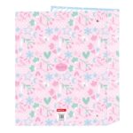 Safta Blackfit8 Smile Raccoglitore a 4 anelli da 40 mm - Copertina rigida rivestita - Formato Folio - 270x60x330 mm - Colore azzurro - immagine 2