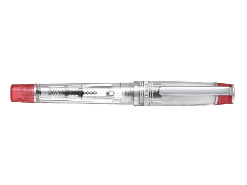 Pilot Prera Penna Stilografica - Corpo Trasparente - Include Convertitore e Cartuccia d'Inchiostro - Colore Rosso Pilot Prera Penna Stilografica - Corpo Trasparente - Include Convertitore e Cartuccia d'Inchiostro - Colore Rosso