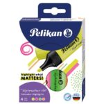 Oxford Europeanbinder Live & Go A4+ Pack con raccoglitore formato A4+ con ricambio da 100 fogli + confezione da 4 pennarelli Pelikan Testmarker 490 - Copertina in polistirolo - Chiusura con elastico - Colore nero - immagine 5