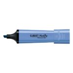 Bic Marking Highlighter Flat Pastel Confezione da 10 evidenziatori fluorescenti - Punta smussata - Larghezza tratto da 1,20 a 4,60 mm - Inchiostro a base d'acqua - 4 colori pastello e 6 colori pastello minerale - immagine 4