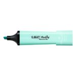Bic Marking Highlighter Flat Pastel Confezione da 10 evidenziatori fluorescenti - Punta smussata - Larghezza tratto da 1,20 a 4,60 mm - Inchiostro a base d'acqua - 4 colori pastello e 6 colori pastello minerale - immagine 5