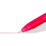 Staedtler 4230 M Penna a sfera retrattile - Punta 1 mm - Larghezza tratto media - Design triangolare - Colore rosso - immagine 3