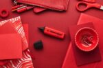 Stabilo Boss 70 Pennarello fluorescente - Tratto da 2 a 5 mm - Ricaricabile - Inchiostro a base d'acqua - Colore rosso reale - immagine 4