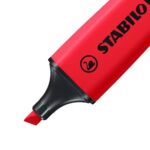Stabilo Boss 70 Espositore con 15 pennarelli fluorescenti - Tratto tra 2 e 5 mm - Ricaricabile - Inchiostro a base d'acqua - Colore Rosso Reale - immagine 4
