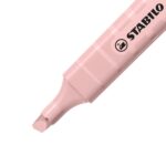 Stabilo Swing Cool Naturecolors Wildflower Pennarello fluorescente - Corpo piatto - Punta smussata - Tratto tra 1 e 4 mm - Inchiostro a base d'acqua - Antisecante - Colore Blush - immagine 3
