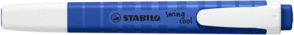 Stabilo Swing Cool Naturecolors Wildflower Pennarello fluorescente - Corpo piatto - Punta smussata - Tratto tra 1 e 4 mm - Inchiostro a base d'acqua - Antisecante - Colore blu marino