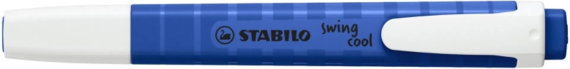 Stabilo Swing Cool Naturecolors Wildflower Pennarello fluorescente - Corpo piatto - Punta smussata - Tratto tra 1 e 4 mm - Inchiostro a base d'acqua - Antisecante - Colore blu marino