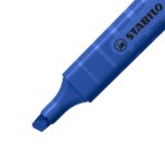 Stabilo Swing Cool Naturecolors Wildflower Pennarello fluorescente - Corpo piatto - Punta smussata - Tratto tra 1 e 4 mm - Inchiostro a base d'acqua - Antisecante - Colore blu marino - immagine 3