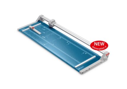 Dahle 556 Taglierina professionale a rullo formato A1 - Capacità 10 fogli - Lunghezza di taglio 960 mm - Lama circolare autoaffilante in acciaio
