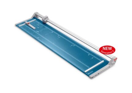 Dahle 558 Taglierina professionale a rullo formato A0 - Capacità 7 fogli - Lunghezza di taglio 1300 mm - Lama circolare autoaffilante in acciaio