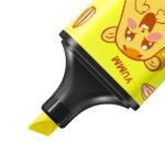 Stabilo Boss Mini Animal Vibes Confezione da 5 mini pennarelli fluorescenti - Tratto da 2 a 5 mm - Inchiostro a base d'acqua - Antisecante - Colori assortiti - immagine 3