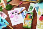 Stabilo Point 88 Mini Animal Vibes Confezione con 8 pennarelli a punta fine in fibra - Include 5 adesivi personalizzabili - Tratto da 0,4 mm - Inchiostro a base d'acqua - Colori assortiti - immagine 4