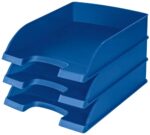 Leitz Plus Standard Vassoio da tavolo portadocumenti - Formato A4 - Colore blu - immagine 4