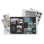 Hama Raccoglitore a 4 anelli Dorso da 39 mm - Copertina plastificata - 29 x 32,5 cm - Colore blu - immagine 5