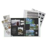 Hama Raccoglitore a 4 anelli Dorso da 39 mm - Copertina plastificata - 29x32,5 cm - Colore Menta - immagine 5