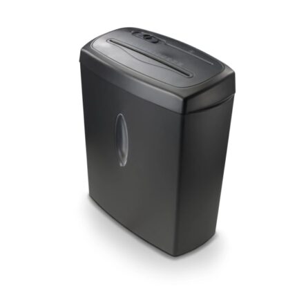 Hama Safe X100CD Distruggidocumenti manuale - 460 W - 15 L - Distrugge fino a 11 fogli - Velocità 2 m/min - Taglio incrociato P-4 - Distrugge bande magnetiche e tessere - 39x34x17 cm - Colore nero