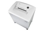 Dahle 114 Distruggidocumenti manuale a strisce P-2 - Distrugge fino a 35 fogli - Capacità del cestino 140 L - Ruote girevoli - Colore grigio