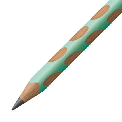 15 mm - Design ergonomico - Per destrimani - Colore verde pastello