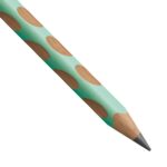 15 mm - Design ergonomico - Per mancini - Colore verde pastello