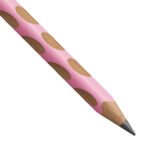 15 mm - Design ergonomico - Per mancini - Colore rosa pastello