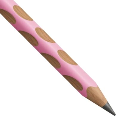 15 mm - Design ergonomico - Per mancini - Colore rosa pastello