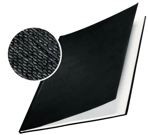 Leitz Confezione da 10 copertine rigide Impressbind 21 mm - Capacità 176-210 fogli A4 - Rilegatura di alta qualità - Superficie esterna in lino laccato - Carta bianca senza acidi - Colore nero Leitz Confezione da 10 copertine rigide Impressbind 21 mm - Capacità 176-210 fogli A4 - Rilegatura di alta qualità - Superficie esterna in lino laccato - Carta bianca senza acidi - Colore nero