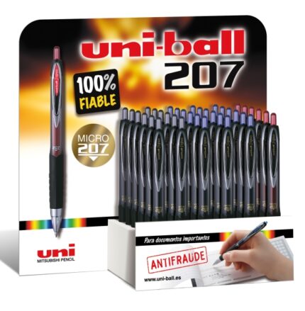 Uni-ball UMN-207 Signo Espositore con 36 penne a sfera - Punta a sfera da 0