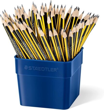 Staedtler Noris 183 Espositore da 72 matite di grafite - Mina HB - Resistenza alla rottura