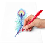 Staedtler Ball 4320 M Confezione da 10 penne a sfera con punta da 1 mm - Scrittura fluida - Corpo triangolare - Colori assortiti - immagine 4