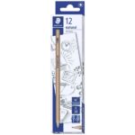 Staedtler Noris Natural 130 Matita di grafite esagonale 2B - Legno certificato FSC - Corpo color legno naturale - immagine 2