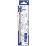 Staedtler Noris Natural 130 Matita di grafite esagonale HB - Legno certificato FSC - Corpo in legno naturale - immagine 2