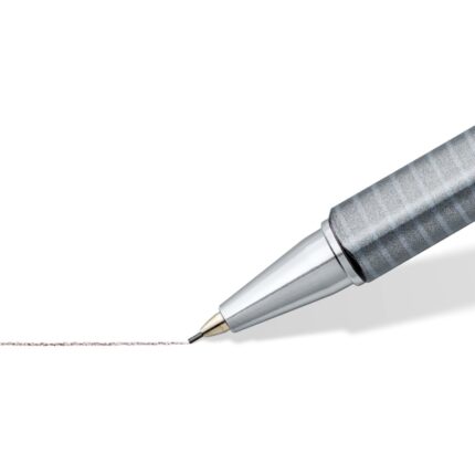 5 mm - Design triangolare ergonomico - Punta in metallo retrattile - Gomma extra lunga