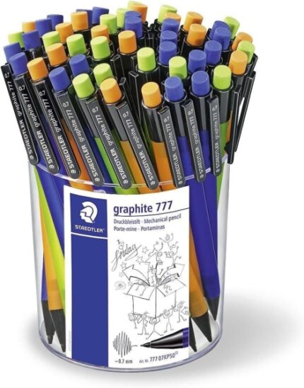 Staedtler Graphite 777 Espositore con 50 portamine da 0