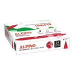 Alpino Dot Penna a sfera a scatto - Punta da 1 mm - Impugnatura morbida - Colore rosso - immagine 2
