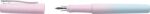 Faber-Castell Poly Ball Flow Edition Blushing Sky Penna stilografica - Larghezza pennino medio - Morbida al tatto - Colore rosa/blu sfumato