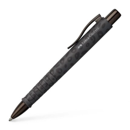 Faber-Castell Poly Ball Leo Edition 2026 Penna a sfera a scatto XB - Forma triangolare ergonomica - Morbida al tatto - Design Urban Jungle