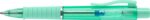 Faber-Castell Poly Ball View Aurora Colours Penna a sfera retrattile XB - Corpo traslucido - Impugnatura antiscivolo - Inchiostro blu - Colore verde menta - immagine 2