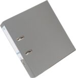 Elba Rado Top Raccoglitore a leva largo - Formato A4 - Angolari metallici - Portacartellini con etichetta sul dorso - Copertina in polipropilene - Anello in alluminio - Colore grigio - immagine 2