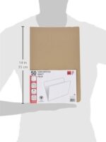 Fade Cartelline semplici - Formato Folio - Cartoncino Kraft da 230 g/m² - Colore marrone - immagine 2