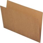 Fade Sottocartelle semplici - Formato Folio - Cartoncino Kraft da 170 g/m² - Certificato Ecolabel - Colore marrone
