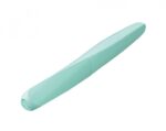 Pelikan Twist Penna Stilografica - Punta M - Ambidestra - Sezione Triangolare Trasversale - Include 2 Cartucce d'Inchiostro - Colore Menta - immagine 2