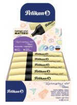 Pelikan Textmarker 490 Evidenziatore fluorescente - Ergonomico - A base d'acqua - Punta smussata con 3 larghezze di tratto - Colore giallo pastello - immagine 2
