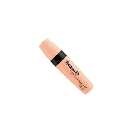 Pelikan Textmarker 490 Evidenziatore fluorescente - Ergonomico - A base d'acqua - Punta smussata con 3 larghezze di tratto - Colore pesca