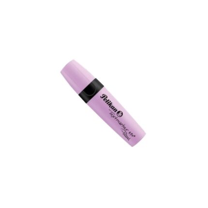 Pelikan Textmarker 490 Evidenziatore fluorescente - Ergonomico - A base d'acqua - Punta smussata con 3 larghezze di tratto - Colore lavanda