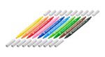 Pelikan Colorella Duo Confezione da 10 pennarelli colorati - Punta fine e spessa - Inchiostro a base d'acqua - Tappo ventilato - Colori assortiti - immagine 2