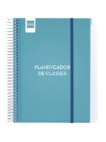 Finocam Organizer Pianificatore di Lezioni senza Data in Catalano per Insegnanti - 1 Giorno per Pagina - Formato 4º - 155x212mm - Copertina in Polipropilene - Carta da 80g/m2 - Spirale - Colore Blu - immagine 2