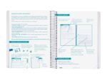 Finocam Organizzazione Agenda per riunioni senza date in catalano per insegnanti - Formato 4º - 155x212 mm - Copertina in polipropilene - Carta da 80 g/m² - Spirale metallica - Colore blu - immagine 4