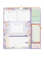 Finocam Sep Calendario da parete - 16 mesi - Vista mensile - Formato Plus - 215x325 mm - Doppia spirale metallica - Carta da 140 g/m² - Spazio per appunti - Anello porta penna - Multicolore - immagine 4