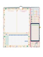 Finocam Sep Calendario da parete - 16 mesi - Vista mensile - Formato Plus - 215x325 mm - Doppia spirale metallica - Carta da 140 g/m² - Spazio per appunti - Anello porta penna - Multicolore - immagine 4